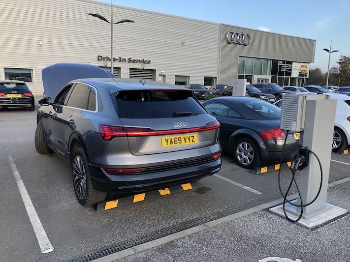Audi E-tron Car Inspection